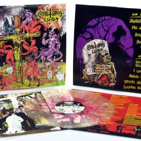 CEMETERY LUST - rotting in piss - SPLATTER LP