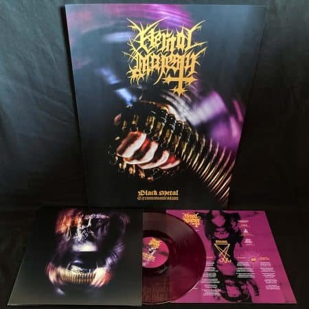 ETERNAL MAJESTY - black metal excommunication - VIOLET LP