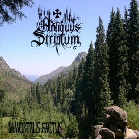 ANTIQUUS SCRIPTUM - immortalis factus - CD