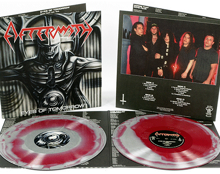AFTERMATH - eyes of tomorrow - Gatefold Red/Grey Colored 2x12"LP