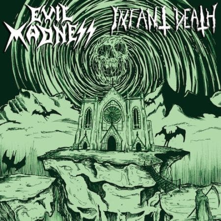 EVIL MADNESS / INFANT DEATH - split - CD