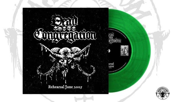 DEAD CONGREGATION - rehearsal june 2005 - GREEN 7"EP