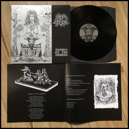 HADES ARCHER - temple of the unpure - LP