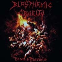 BLASPHEMIC CRUELTY - devil's mayhem TSHIRT