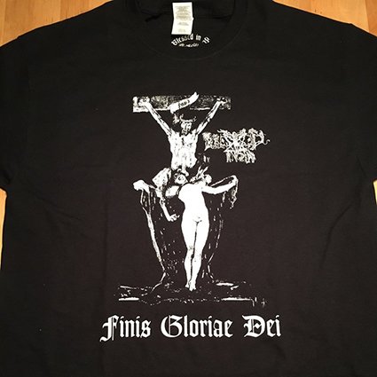 BLESSED IN SIN - finis gloriae dei - TSHIRT