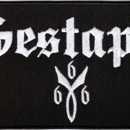 GESTAPO666 - logo - PATCH