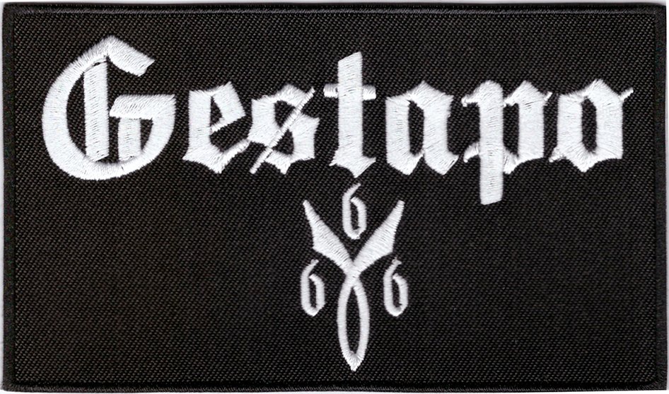 GESTAPO666 - logo - PATCH