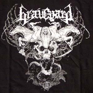 GRAVEYARD - riding a pale horse - TSHIRT
