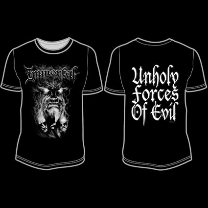 IMMORTAL - unholy forces of evil - TSHIRT