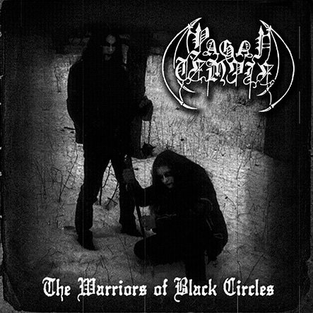PAGAN TEMPLE - the warriors of black circles - CD
