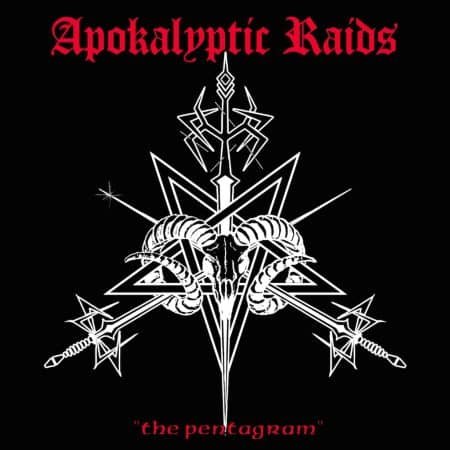 APOKALYPTIC RAIDS - the pentagram - RED LP