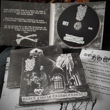 DEAD DOG'S HOWL - black circle transcendency - DIGICD