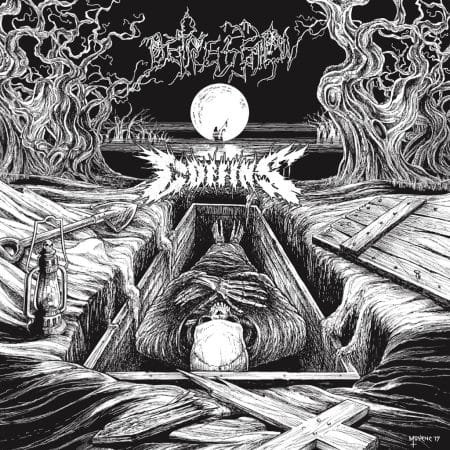 COFFINS / DEPRESSION - split - BLACK VINYL LP