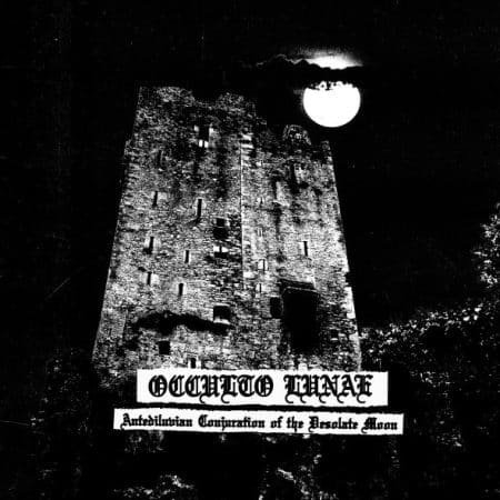 OCCULTO LUNAE - antediluvian conjuration the desolate moon - BLACK LP