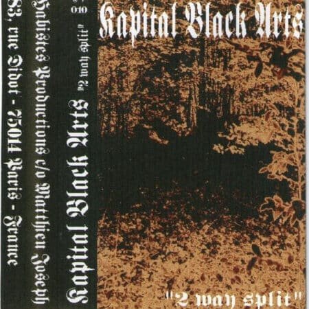 swarms of darkness / visions de l’ame kapital black arts tape