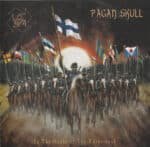 pagan skull in the hands of the fatherland