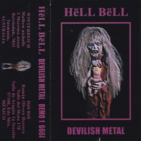hell bell devilish metal demo tape