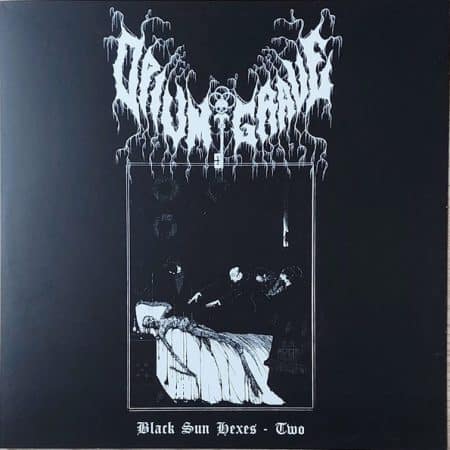OPIUM GRAVE - black sun hexes - two - DOUBLE LP