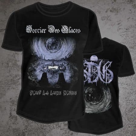 SORCIER DES GLACES - sous la lune noire - TSHIRT