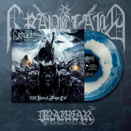 GRAVELAND - 1050 years of pagan cult - AQUA BLUE LP