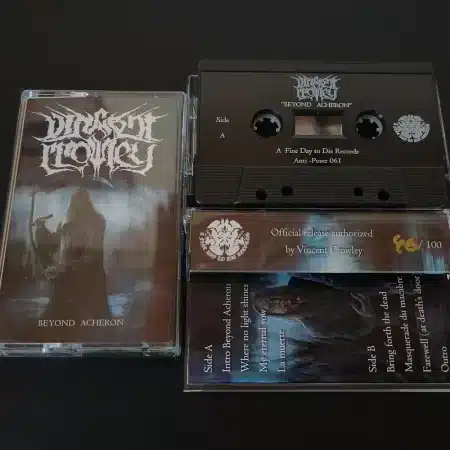 VINCENT CROWLEY - beyond acheron - TAPE