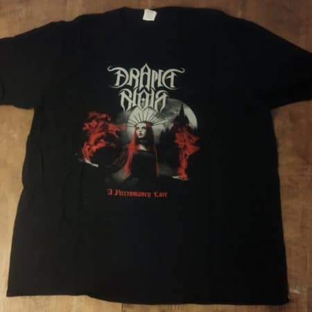 DRAMA NOIR - a necromancy lore - TSHIRT (2nd hand)