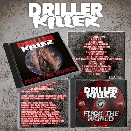 DRILLER KILLER - fuck the world - CD