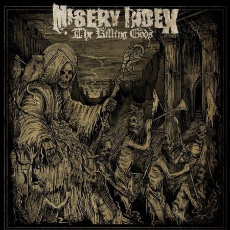 MISERY INDEX - the killing gods - DOUBLE RED LP