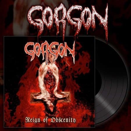 GORGON - reign of obscenity - LP