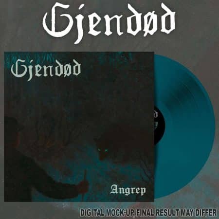 GJENDOD - angrep - BLUE LP