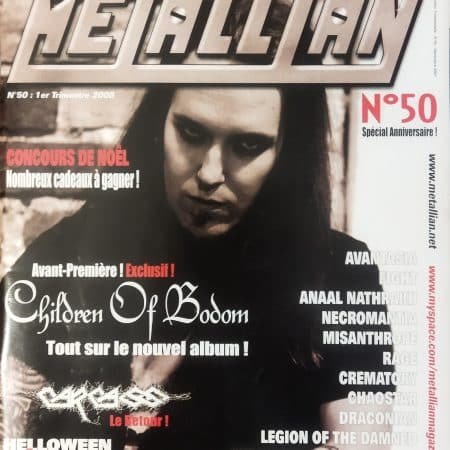 METALLIAN - n°50 - MAGAZINE (second hand)