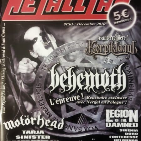METALLIAN - n°63 - MAGAZINE (second hand)