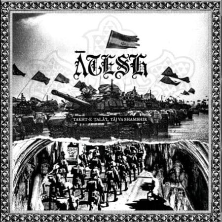 ATESH - takht-e talā’i, tāj va shamshir - DOUBLE LP