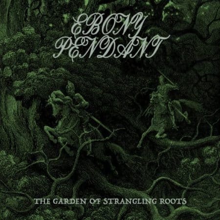 EBONY PENDANT - the garden of tangling roots - LP
