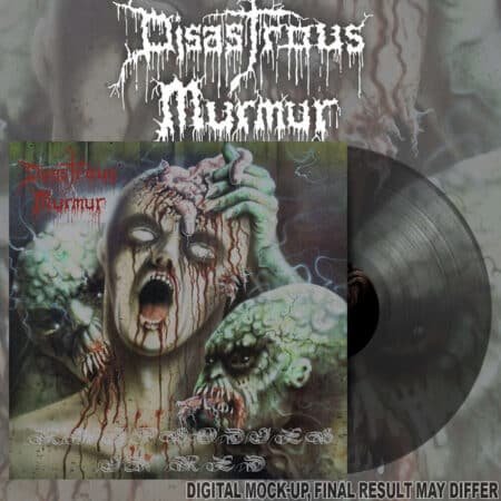 disastrous murmur rhapsodies in red clear black lp