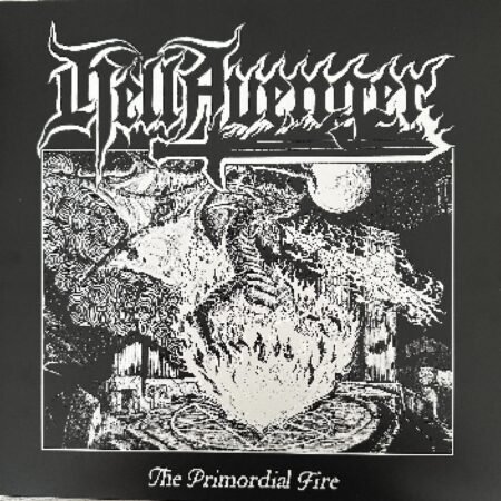 hellavenger the primordial fire black lp