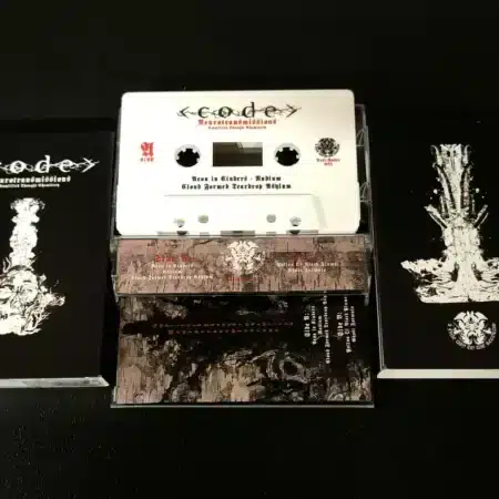 code neurotransmissions amplified thought chemistry slipcase white tape
