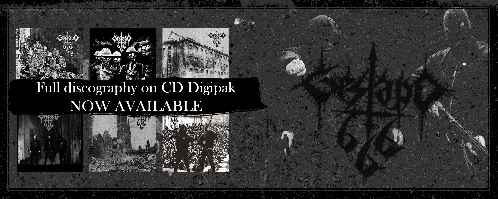 gestapo 666 black gestapo metal digicd