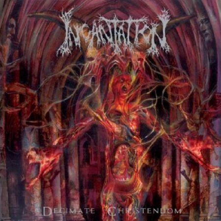 incantation decimate christendom gatefold splatter lp