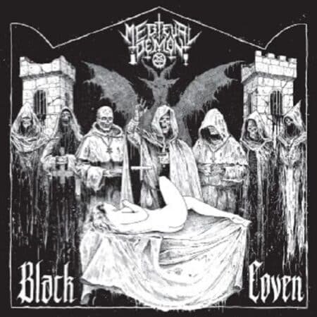 medieval demon black coven white lp