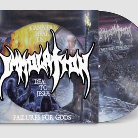 immolation failures for gods picture lp