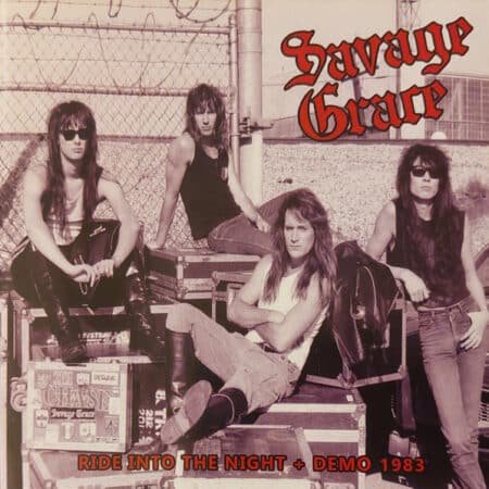 savage grace ride into the night + demo 1983 cd