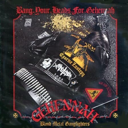 various – bang your heads for gehennah – blood metal gangfighters (compilation tribute to gehennah) cd