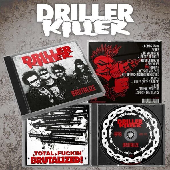 driller killer brutalize cd