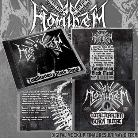 ad hominem totalitarian black metal cd
