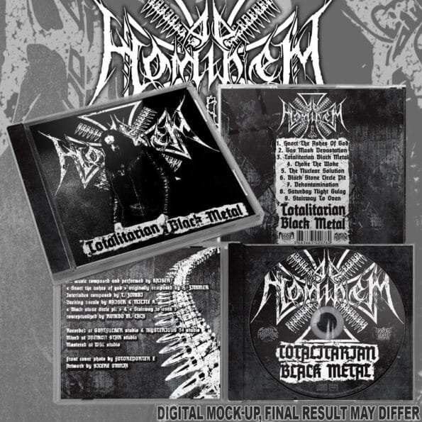 ad hominem totalitarian black metal cd
