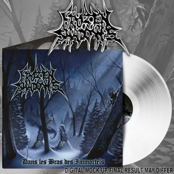 frozen shadows dans les bras des immortels gatefold white lp
