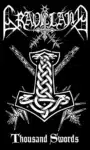 graveland thousand swords woven patch
