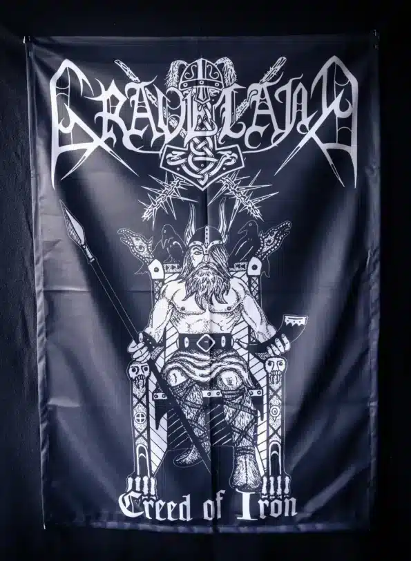 graveland thors hammer backpatch