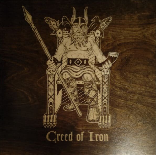 graveland creed of iron/raiders of revenge gatefold double lp